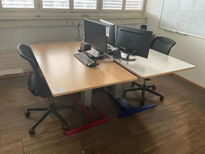 Overview picture of Office desk setup (2x)